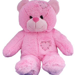 Tj’s Teddies Pink Patches 16″