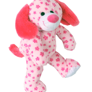 Tj’s Teddies Daisy The Pink Dog 16″