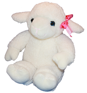 Tj’s Teddies Lambert Lamb 8″