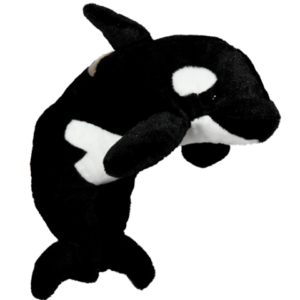 Tj’s Teddies Onyx The Orca 16″