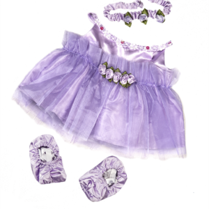 Tj’s Teddies Lavender Ballerina 16”