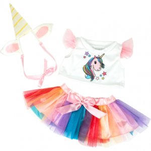 Tj’s Teddies Unicorn Costume 16”