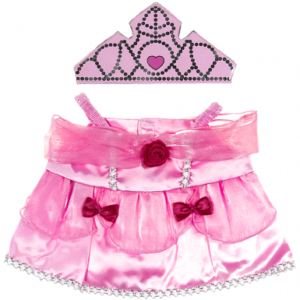 Tj’s Teddies Pink Princess 16”