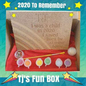 Tj’s ‘Rainbow Lockdown Keepsake’ Fun Box