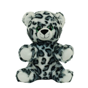 Tj’s Teddies Snow Leopard 8”