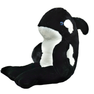 Tj’s Teddies Orca Whale 16”